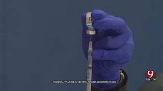 Federal Appeals Court Reinstates Order For Vaccine Mandate