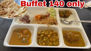 Unlimited food in just 140 rs buffet in Punjab | street food india #buffet #food #buffet