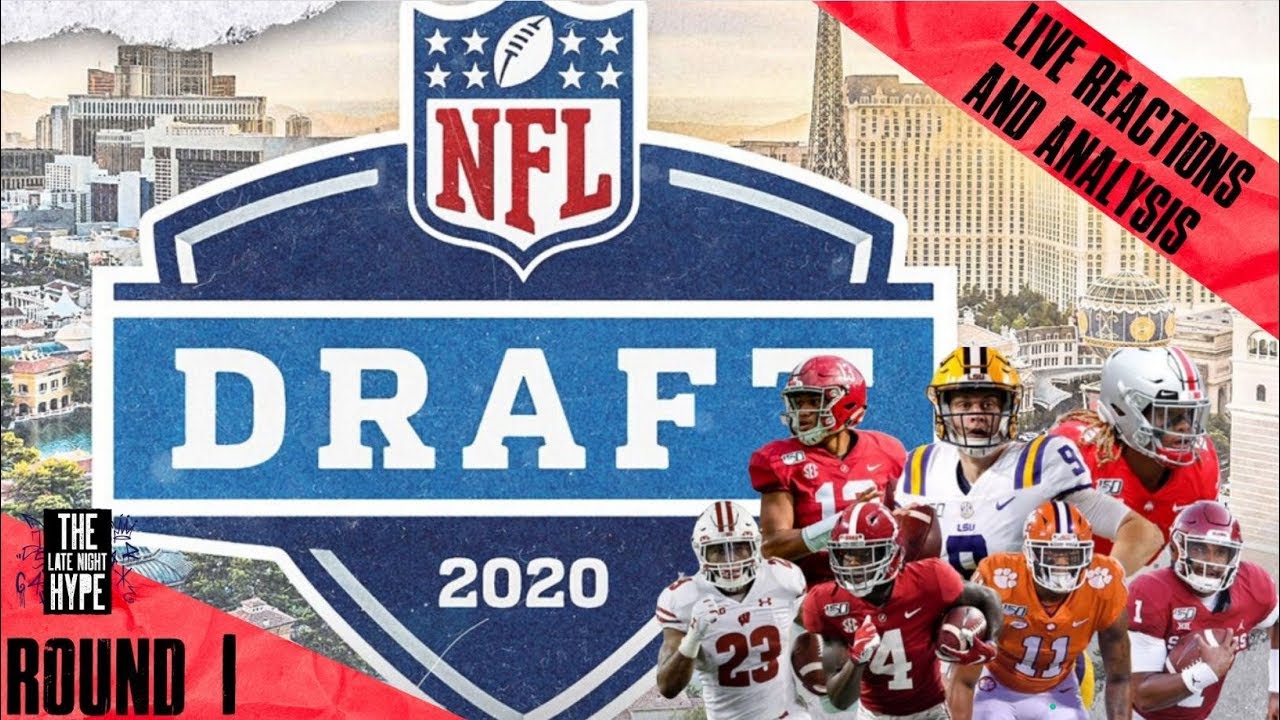 The NFL DRAFT 2020 1st Rd Picks || LIVE Reactions & Analysis 🔥🔥🔥 - YouTube