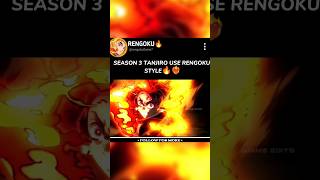 Tanjiro use rengoku style 🔥 #anime #demonslayer #kny #tanjiro #rengokuedit #shorts