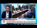 elmar critica apoio de lira a hugo motta linha de frente