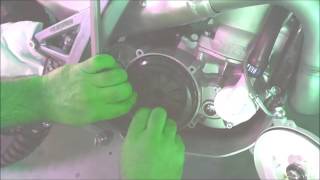 Jotagas Trial - oil filter cleaning and location of gear selectors