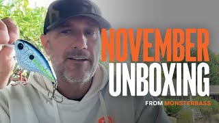 MONSTERBASS Unboxing | November 2023 Platinum Series Subscription Box