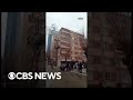 A building collapses in Turkey after an earthquake hit the country and Syria, killing scores #shorts