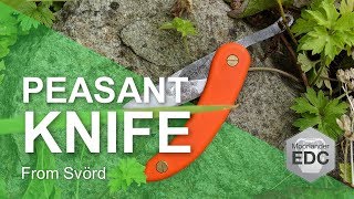 Svord Peasant knife - EDC budget knife