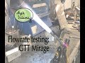 Running a GTT Mirage on a High Volume Oxygen System with Natural Gas - flowrate testing