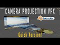 Quick Camera Projection in Blender 3d: Easy VFX Tutorial