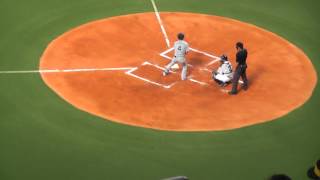 阪神タイガース　上本博紀選手　打席＆応援歌　in　ナゴヤドーム