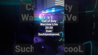 Call of Duty Warzone live only 20:30 bei youtube show us..