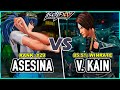 KOF XV 🔥 Shermie Asesina (Leona/Athena/Shermie) vs Violent Kain (Kyo/K'/Iori) 🔥 Steam