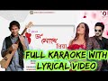 O MURE PRIYA - Karaoke With Lyrical Video // Zubeen Garg | Nekib | New Assamese Song //