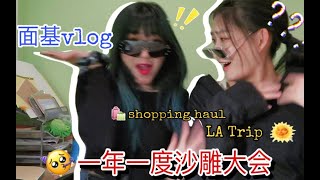 横跨美国的高中精神小伙LA面基？Brandy Melville⧸Golf购物分享？BM精致？球鞋墙？吃喝玩乐？VLOG｜ Yifan