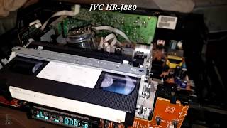 Riparazione videoregistratore vhs JVC (cinghia)