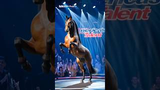 Majestic Horse Stuns the Crowd on America's Got Talent! #shorts #ai #agt