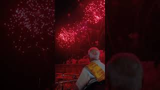 Ayodhya Deepotsav: Spectacular fireworks on the banks of Saryu River in Ayodhya, Uttar Pradesh
