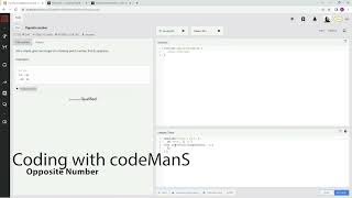 Codewars 8 kyu Opposite Number JavaScript