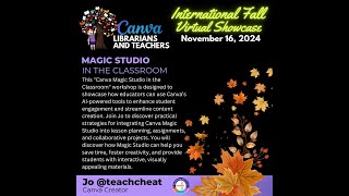 Jo - Canva's Magic Studio in the Classroom