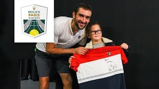 Cilic and the Kid | Rolex Paris Masters 2018