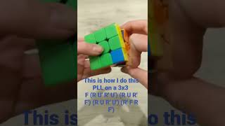 This is how I do this EASY OLL CASE on my 3x3 Rubik's Cube #rubikscube #shorts