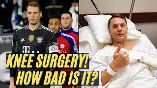 Expert Explains Manuel Neuer Injury (meniscus), Surgery \u0026 Timeline