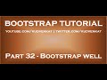 Bootstrap well