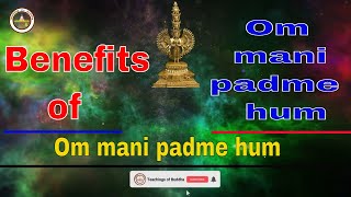 Benefits of om mani padme hum || Om mani padme hum benefits || Teaching of Buddha