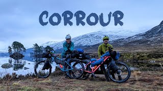 Das Bikepacking im Winter in Corrour hat uns in Staunen versetzt!