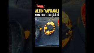 🟡 Denizli'de tarihi eser kaçakçısını takibe  alan Jandarma, ALTIN YAPRAKLI KRAL TACI ELE GEÇRİDİ 👑