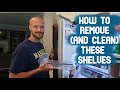 How Remove and CLEAN Samsung Refrigerator Door Shelves