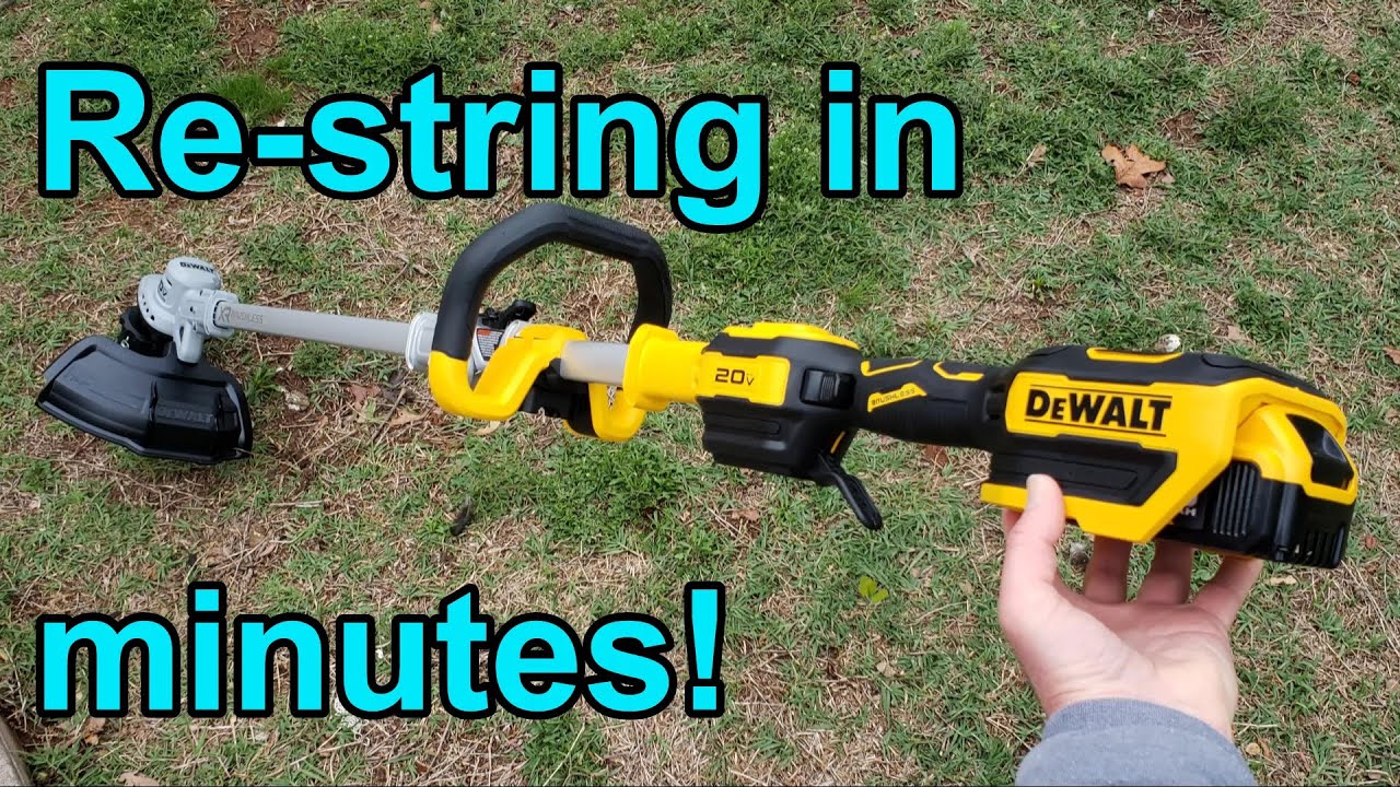 How To Change String On Dewalt 60v Trimmer In Minutes?