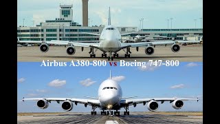 Airbus A380 and Boeing 747-800 Intercontinental Main difference (এয়ারবাস এ৩৮০ এবং বোয়িং ৭৪৭-৮০০)