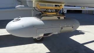 Navmar Applied Sciences Corporation TigerShark UAV Flies Redkite WAMI Pod