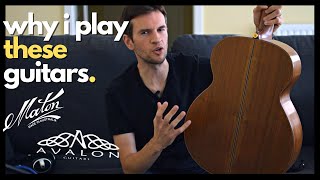 Why I play these guitars || Maton and Avalon guitar reviews