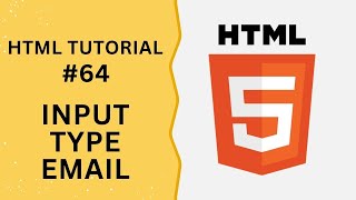 HTML Tutorial #64 - Input Type Email in HTML Form