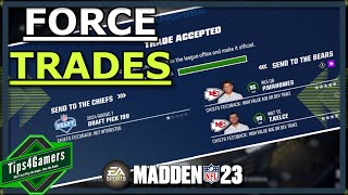 How to Force Trades in Madden 23 Franchise Mode | Trade for Anyone in Madden 23