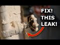 How To Fix Leaking Shut Off Valve FAST DIY - Avoid Plumber in 2023