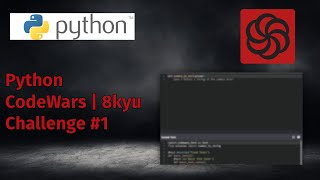 Python CodeWars | 8kyu Challenge #1