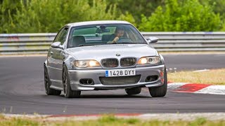 9:21 BTG Bmw 320cd e46 Nürburgring Nordschleife Action and very overtaking