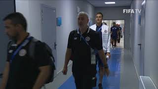 COSTA RICA ARRIVE - MATCH 10 @ 2018 FIFA World Cup™