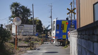 関東鉄道常総線　峰踏切(その2)