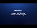 Secure SSH Keys for admins and developers