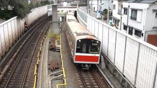 大阪市営地下鉄 御堂筋線 10系 1114F 中津駅北側 地上出口