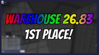 Kirka Parkour WAREHOUSE Map 26.83 Time CREDIT: PurpleeSnipez (1ST PLACE)