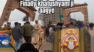 KHATUSHYAM MANDIR ME ITNE BHID HOGE SOCHA NHI THA || INDORE TO KHATUSHYAM EP 2 ​⁠