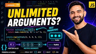 JavaScript Rest Parameters Tutorial - Rest Parameters vs Arguments Object in JS