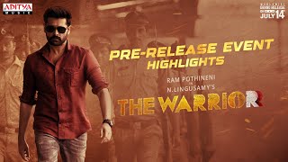 The Warriorr Pre-Release Event Highlights | Ram Pothineni | Lingusamy | Aadhi | Krithi Shetty | DSP
