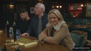 Emmerdale-Aaron Is Worried About Chas When He Notices She Is Feeling Uneasy Around Anthony (17/1/25)