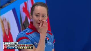 Draw 7 - 2022 Scotties Tournament of Hearts - Fleury (WC1) vs. Homan (WC3)