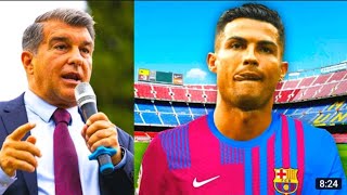 THIS IS UNBELIEVABLE! 😱 BARCELONA WILL SIGN CRISTIANO RONALDO!? Transfer News Today Updates 2022