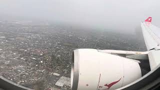 Qantas QF30, A330, Nov 27，2024，landed in Melbourne.